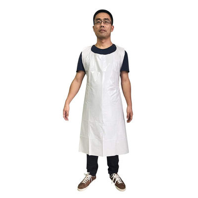 Economical Disposable CPE Plastic Aprons Lightweight For Home Kitchen