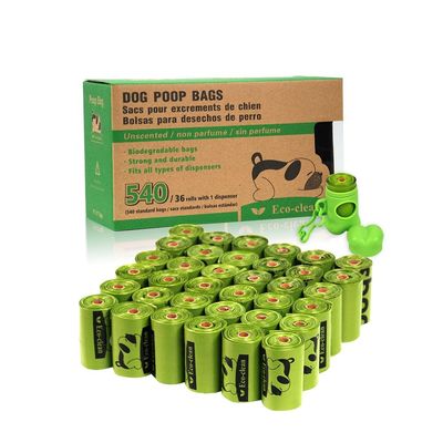 Eco Friendly Biodegradable Cat Litter Disposal Bags With Dispenser