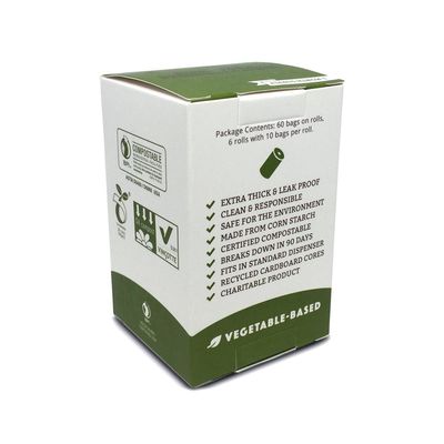 Environmental Protection Biodegradable Pet Waste Bags 15 Bags Per Roll