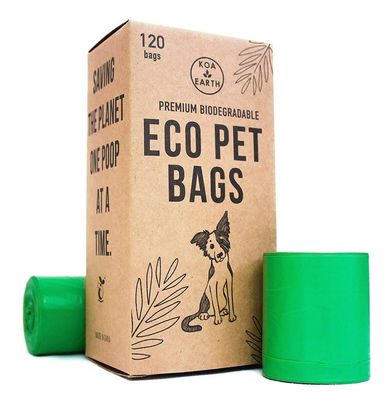 Poop Bag Recycled custom printed  pet poop bag dispenser