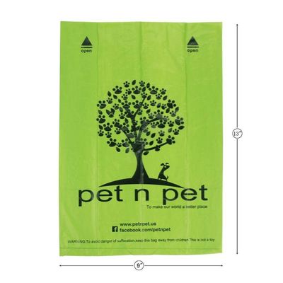 100% Biodegradable Dog Poop Bag Holder, Pet Dog Poop Waste Bag Holder Dispenser