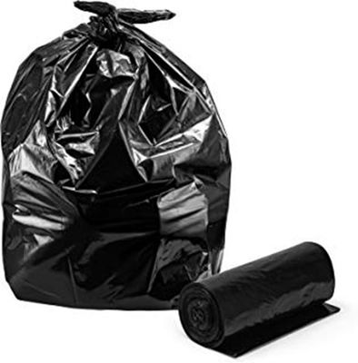 Plastics 12-16 Gallon Clear Trash Bags (1000 Count) - 24 x 33- 8 Micron Equivalent High Density Value Garbage Bags