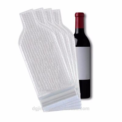 Premium Clear Bubble Wine Bags Lightweight With Triple Seal Protection