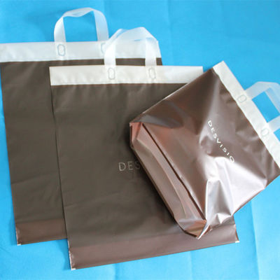 Moisture Proof Custom Logo Reusable Shopping Bags For Clothes Stores