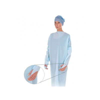 Waterproof Medical Use Clothing Disposable Isolation Gown CPE Gown with Back Ties